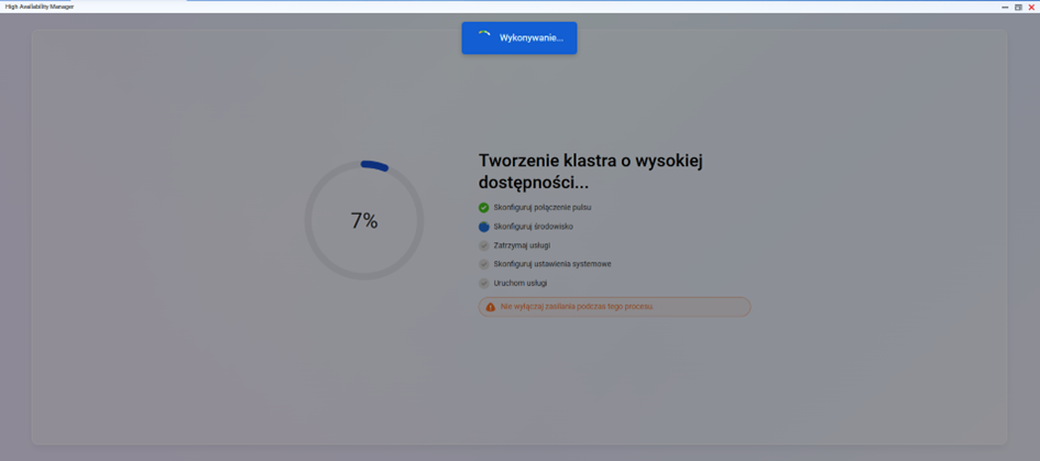 Tworzenie klastra